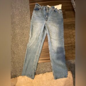 Abercrombie & Fitch Light Wash Straight Leg Jeans